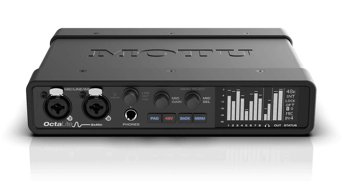 MOTU OctaLite Lydkort & 8 kanals preamp