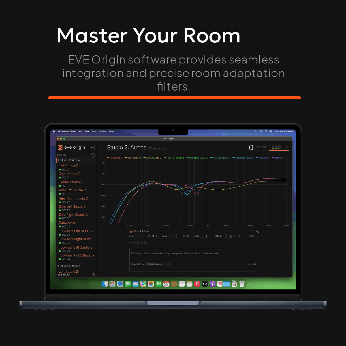EVE Audio EXO 27 Active Studiomonitor(Single)