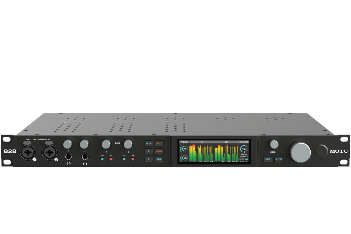 Motu 828(2024)USB3 Audio Interface
