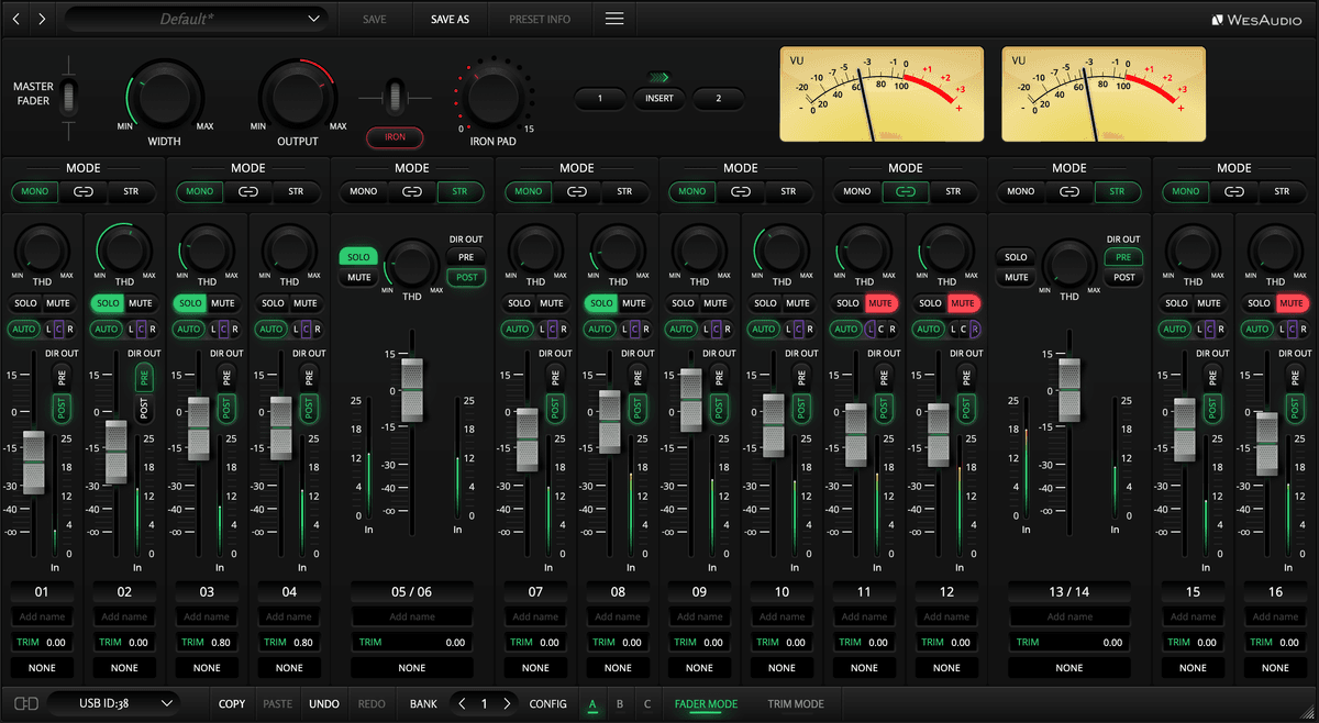 Wes Audio ngSumBox Next Generation Analog Summing w/Digital Recall
