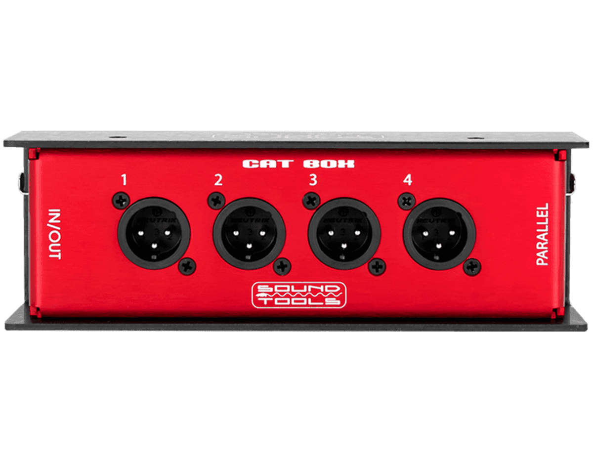 SoundTools CAT  Box 4 x Male  XLR(CBMX)