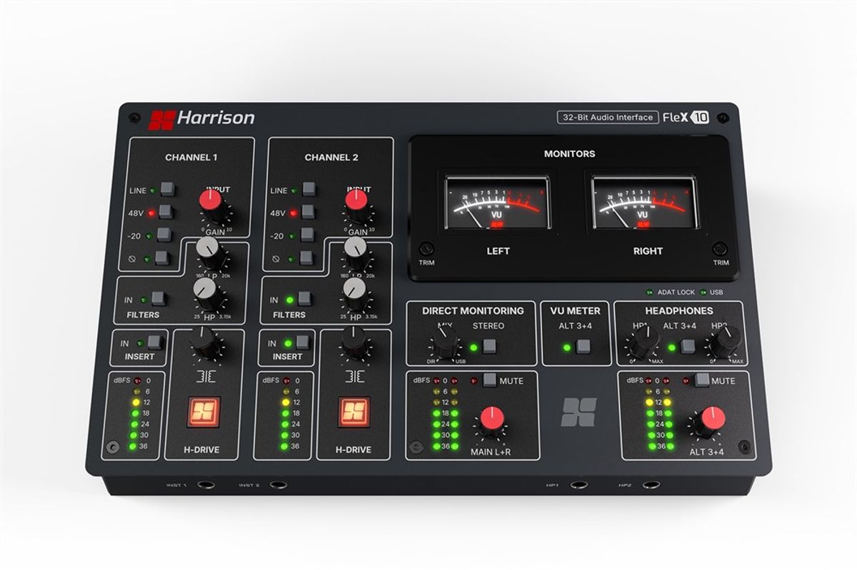 Harrison Audio Flex-10 High-Performance USB/ADAT Audio Interface